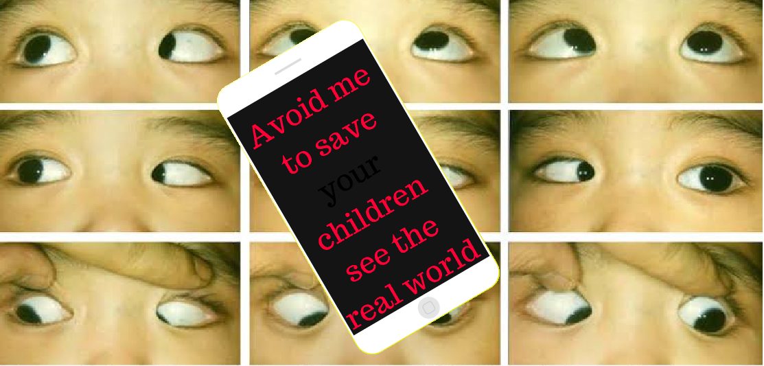 , Spare the smart phone and save the child