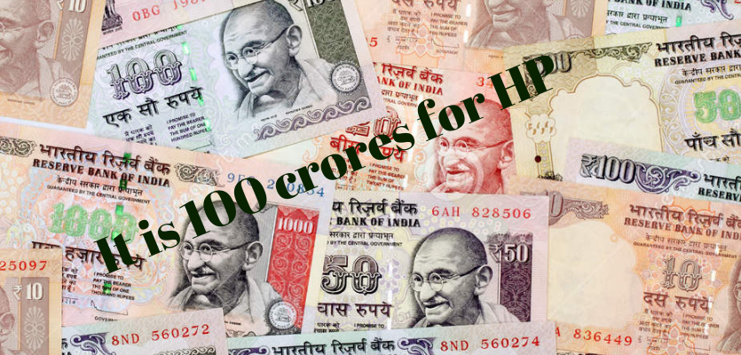 , Center clears 100 cr projects for HP